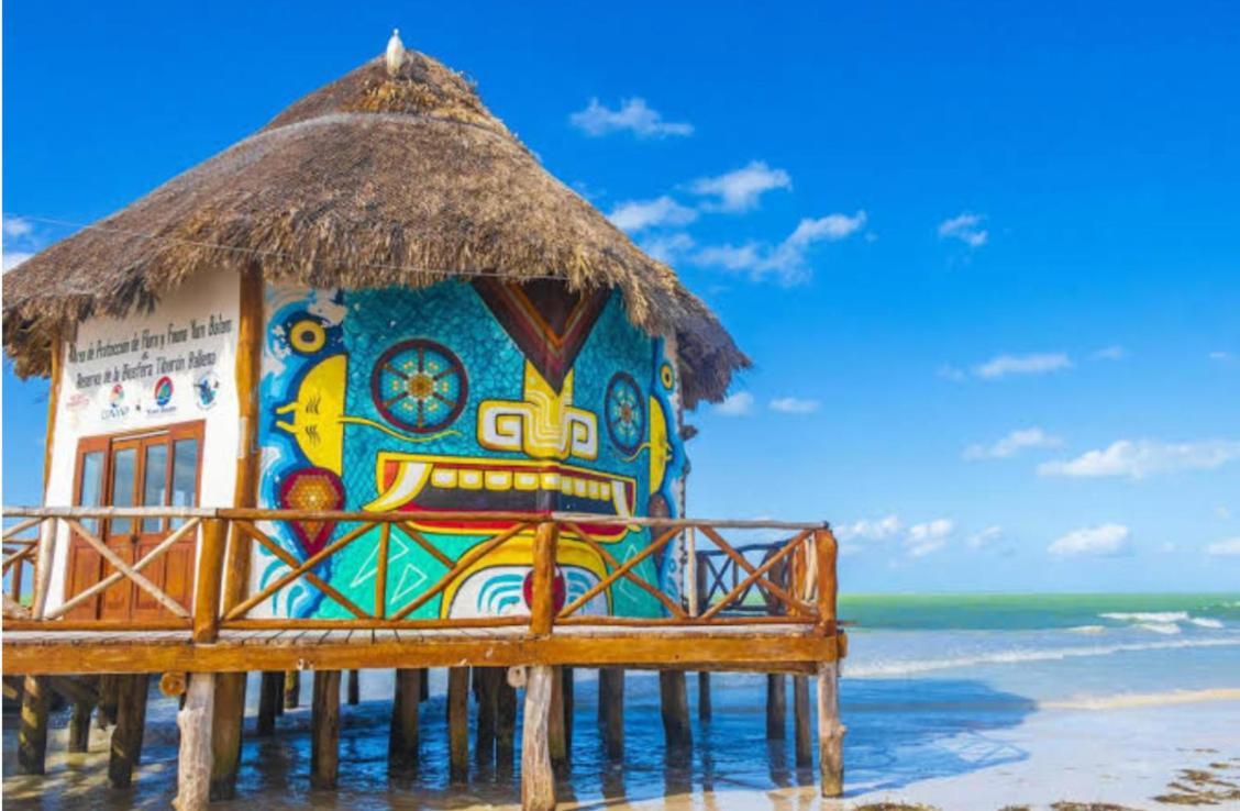 El Corazon Mexican0 Isola Holbox Esterno foto